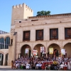 La Plaza de España testigo de la multiculturalidad del folklore