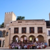 La Plaza de España testigo de la multiculturalidad del folklore