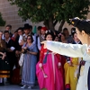 La Plaza de España testigo de la multiculturalidad del folklore