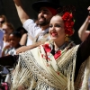 La Plaza de España testigo de la multiculturalidad del folklore