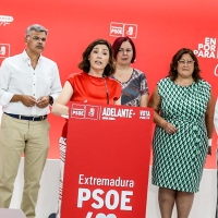PSOE: “PP y VOX van a escenificar el Pacto de la Vergüenza en Extremadura esta semana”