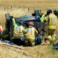 Una persona fallecida y varios heridos graves en un accidente en la EX-110