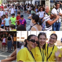 El paseo de San Francisco se llena de juegos y música gracias al Festival Folklórico Internacional