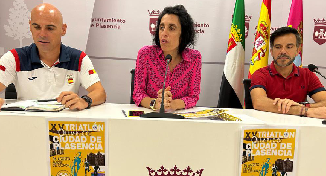 Presentado el XV Triatlón Olímpico Ciudad de Plasencia