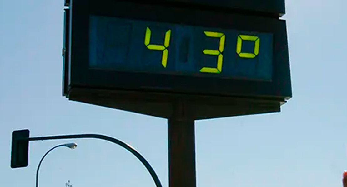 Este ha sido el municipio más caluroso de Extremadura: 43,4 ºC