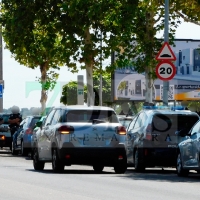 Conduce haciendo &#39;eses&#39; y acaba empotrado contra otro vehículo en Badajoz