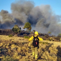 Estabilizado el incendio en Jaraíz de la Vera