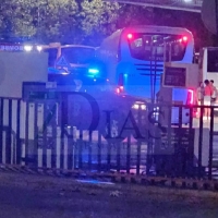 Accidente en la estación de autobuses de Badajoz: atrapado entre los asientos