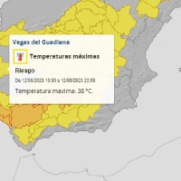 Se reduce la alerta amarilla a cuatro zonas de Extremadura