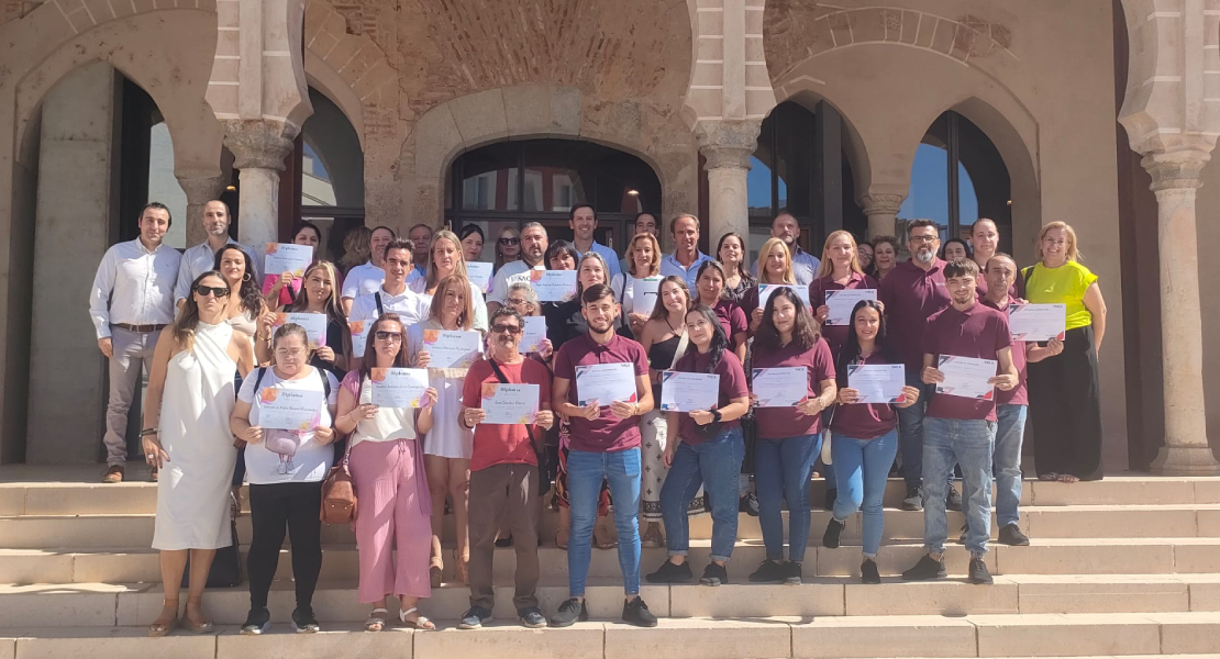 Clausurados dos proyectos formativos en Badajoz