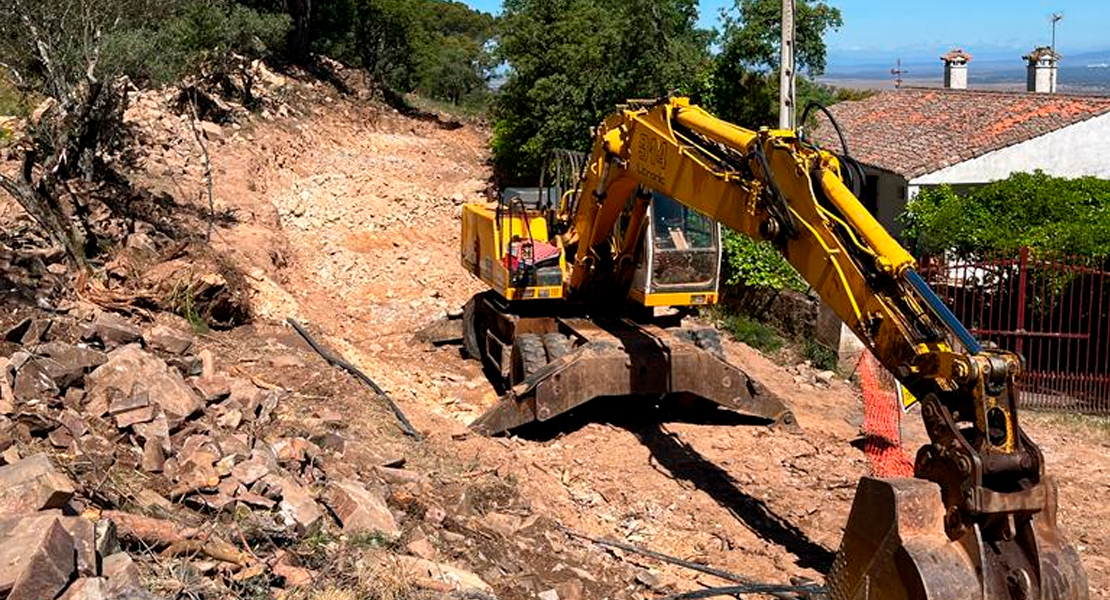 A punto de finalizar las obras en la Sierra de la Mosca pensadas ante posibles incendios