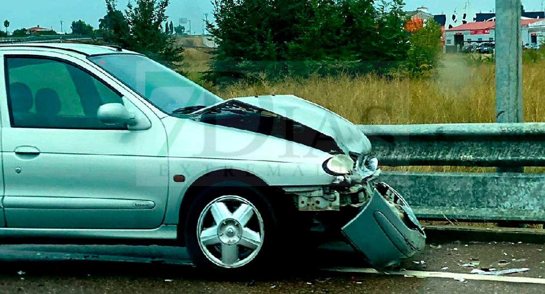 Se accidenta en la rotonda de entrada a Gévora (BA)