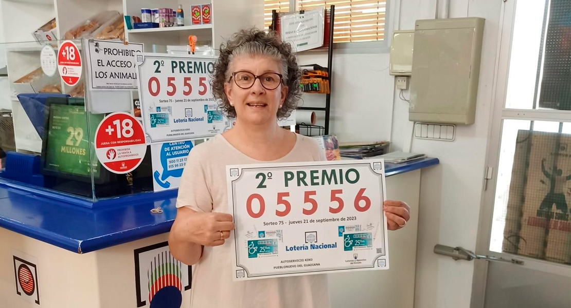 Buscan a la persona ganadora de un premio de la lotería en Pueblonuevo del Guadiana (BA)