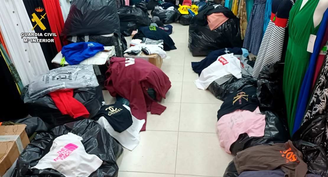 Intervienen 25.000 artículos falsificados de marcas de alta gama
