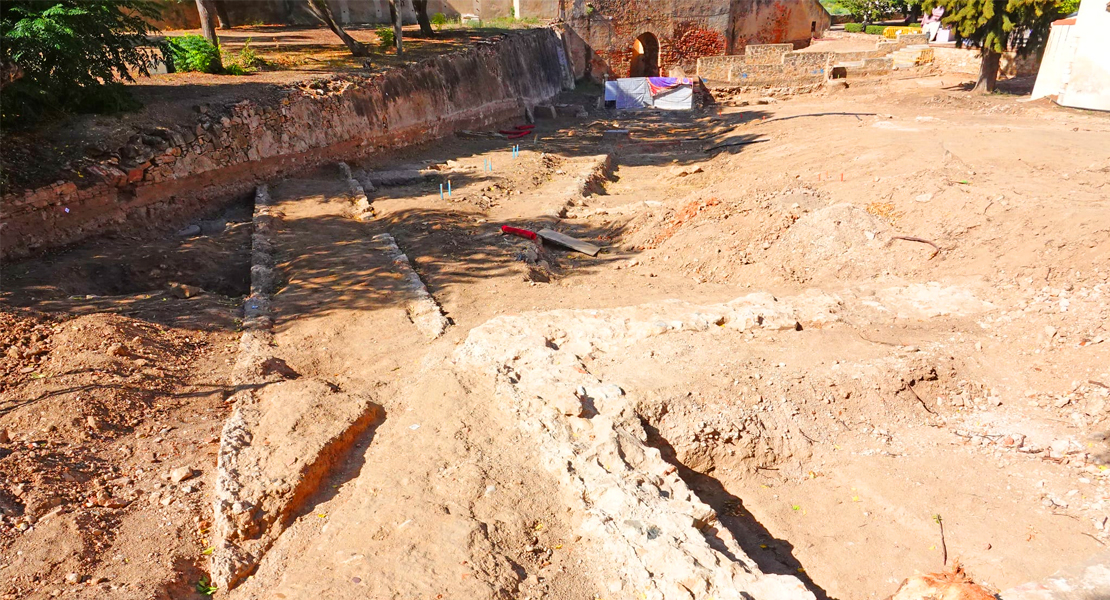 Hallazgos en las obras de La Alcazaba de Badajoz: piden utilizar el georradar