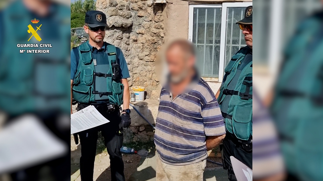 Detenido tras herir a dos guardias civiles embistiéndolos con un todoterreno