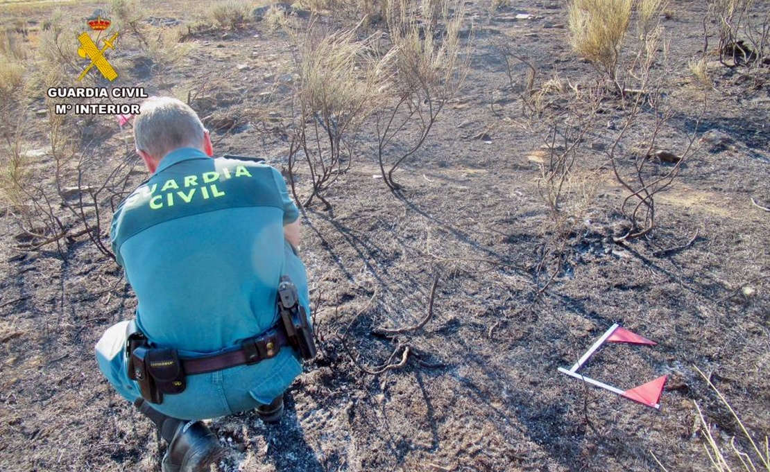 Investigado como supuesto autor de un delito de incendio forestal