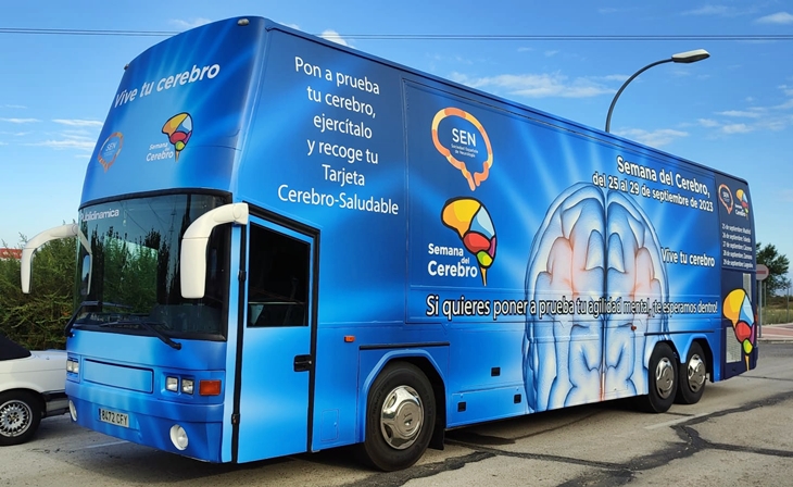 El Autobús del Cerebro para en Cáceres