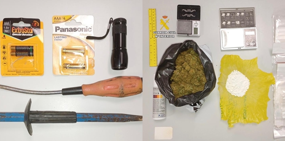 Detenidos infraganti por robo con fuerza y tráfico de drogas en Moraleja (CC) Detenidos infraganti por robo con fuerza y tráfico de drogas en Moraleja (CC)
