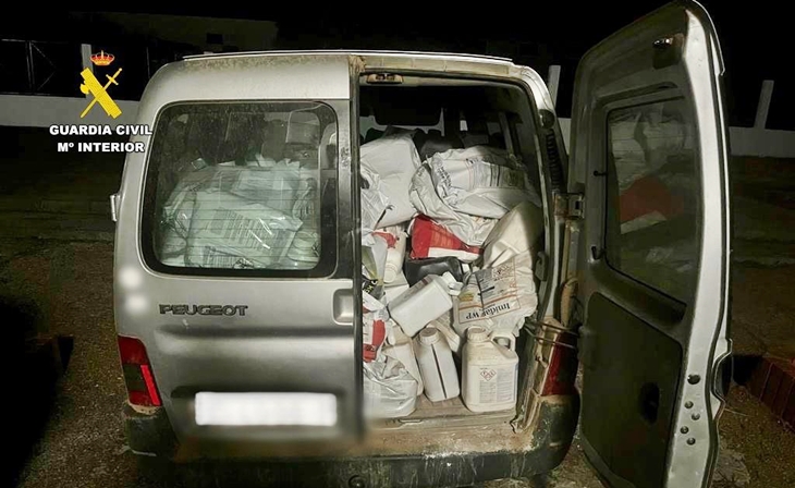 Detenidos por robos con fuerza y atentado a agente de la autoridad en la provincia de Cáceres