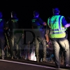 Policía Nacional y Guardia Civil buscan a una persona huida tras accidentarse en la BA-022