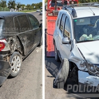 Accidente en Don Benito: conduce ebrio y en sentido contrario