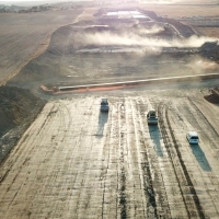 Así avanzan las obras del aeródromo destinado a la lucha contra incendios forestales en Extremadura