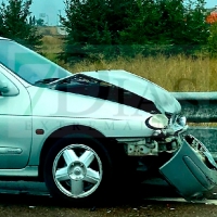 Se accidenta en la rotonda de entrada a Gévora (BA)