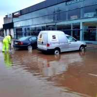 Bomberos del SEPEI intervienen en diferentes localidades extremeñas tras las fuertes lluvias