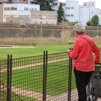 REPOR - Ya pasean los primeros pacenses por el nuevo corredor verde de Badajoz