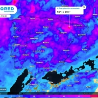 Semana de fuertes tormentas en la península a la espera de una borrasca fría