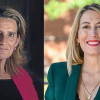 Tensión  entre María Guardiola y Teresa Ribera en redes sociales