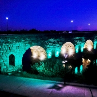 Mérida se ilumina en color verde por una buena causa