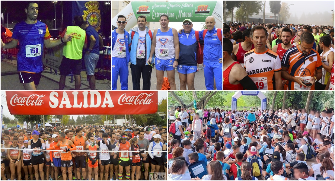 El otoño se estrena con mucha actividad deportiva en Badajoz