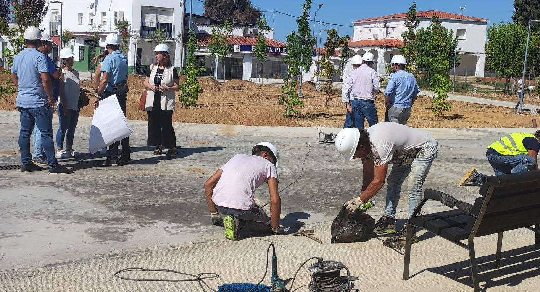 Así avanzan las obras del EDUSI de Villanueva de la Serena