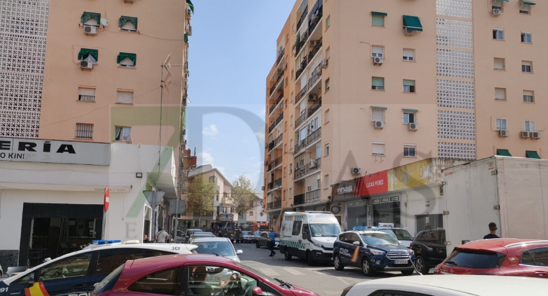 Un joven intenta suicidarse tirándose desde una cornisa en Badajoz