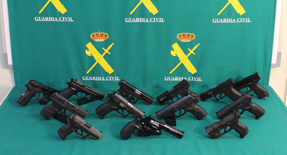 Detenido por introducir armas de fuego de manera ilegal