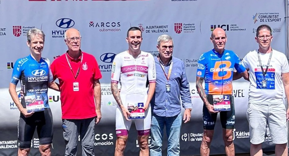 Nuevo triunfo para el ciclista extremeño Rubén Tanco