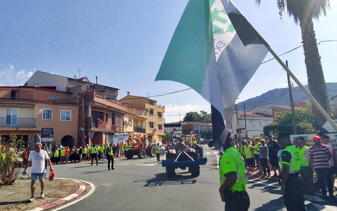 El campo extremeño se moviliza por el precio de la aceituna