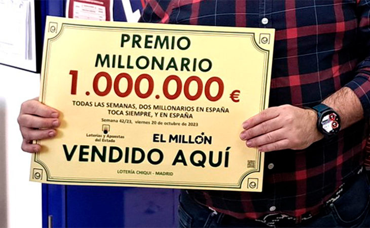 Un acertante se lleva 17 M€ y otro 1 M€ con Euromillones