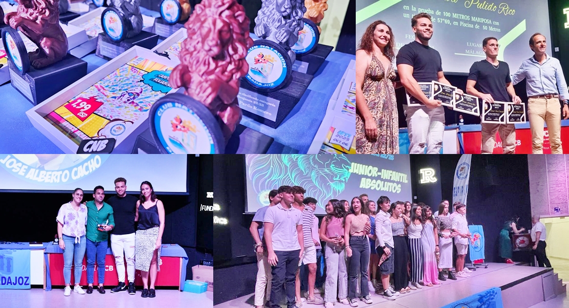 El Club Natación Badajoz celebra su gala anual