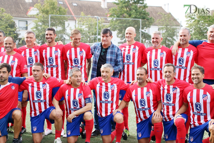 REPOR: Gran ambiente en el partido entre las leyendas del Atlético de Madrid y los veteranos del C.D. Badajoz