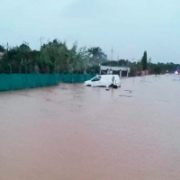 Cortan la EX-310 entre Badajoz y Valverde por inundación