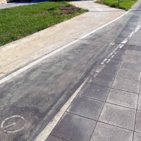 ¿Acabará algún día el carril bici del paseo Fluvial?