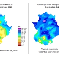 Así ha sido septiembre en Extremadura, según AEMET