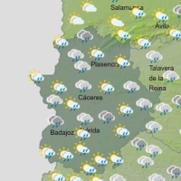 Llegan las esperadas lluvias a Extremadura