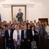 La Diputación de Cáceres homenajea a sus jubilados