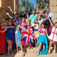 Alumnos extremeños en la final del Concurso Nacional de Teatro Clásico Grecolatino