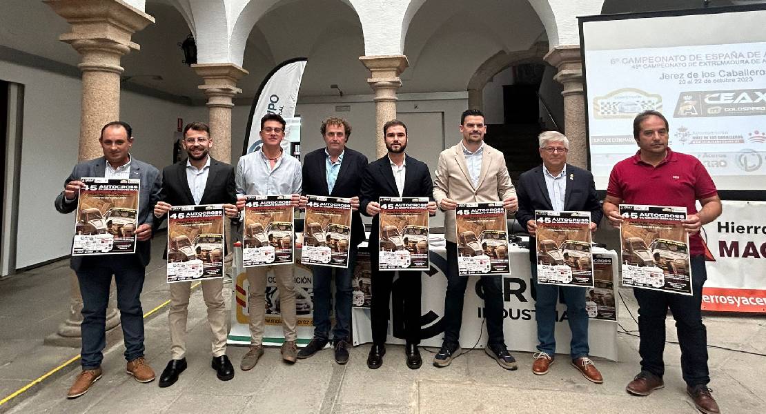 El 45º Campeonato de España de Autocross se celebrará en Jerez de los Caballeros