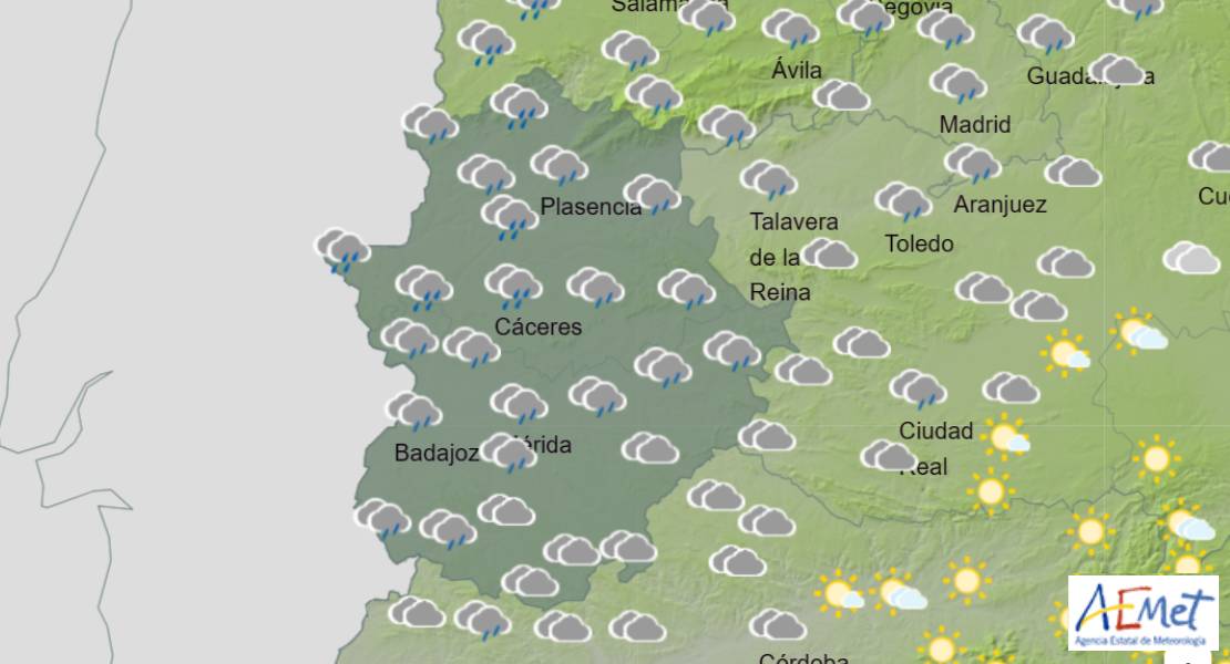 Las lluvias llegarán a la región esta tarde Las lluvias llegarán a la región esta tarde